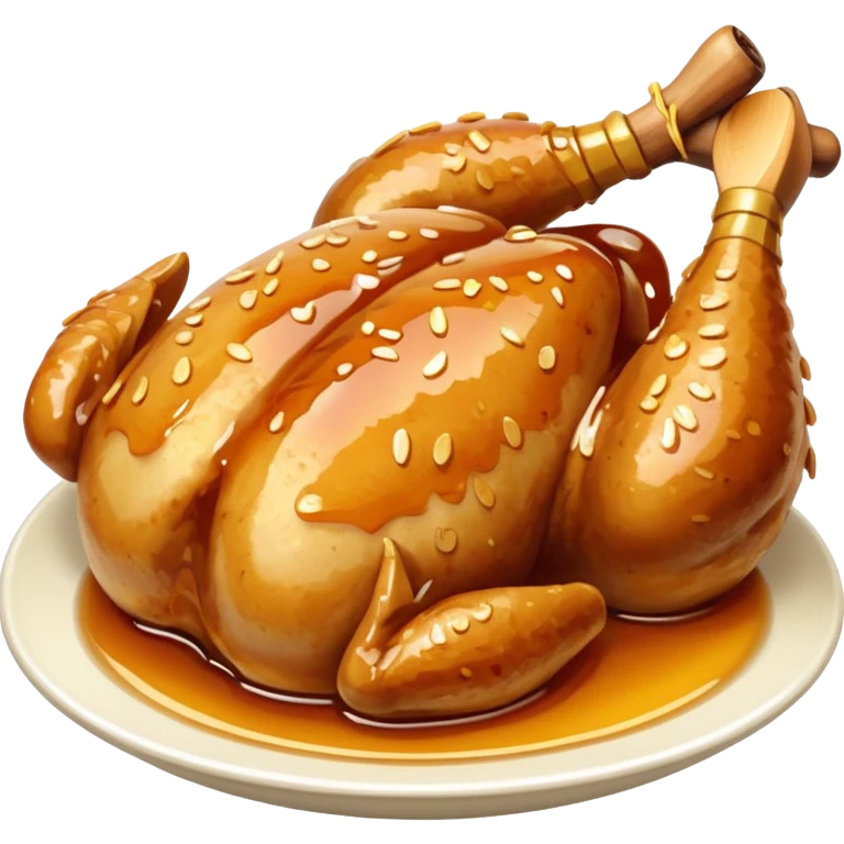 Honey garlic chicken emoji
