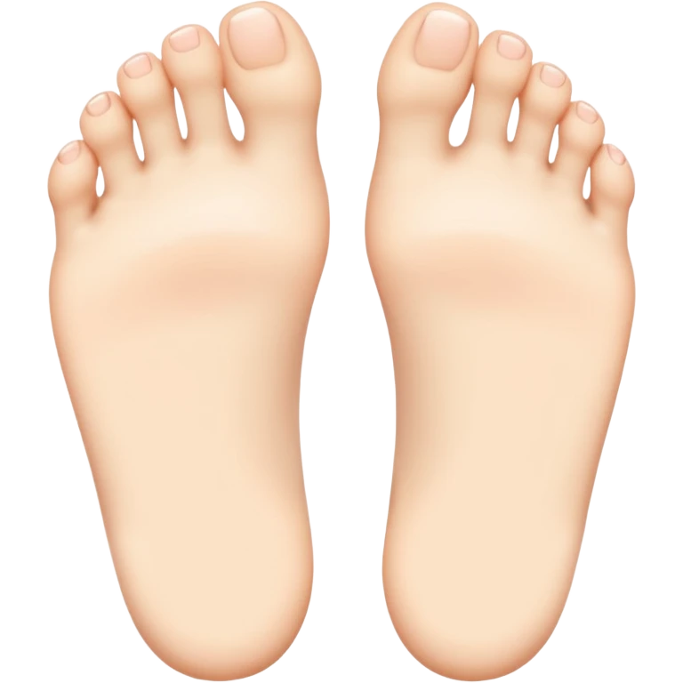 Innocent feet emoji