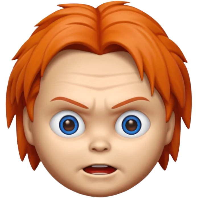 Un emojin de chuky emoji