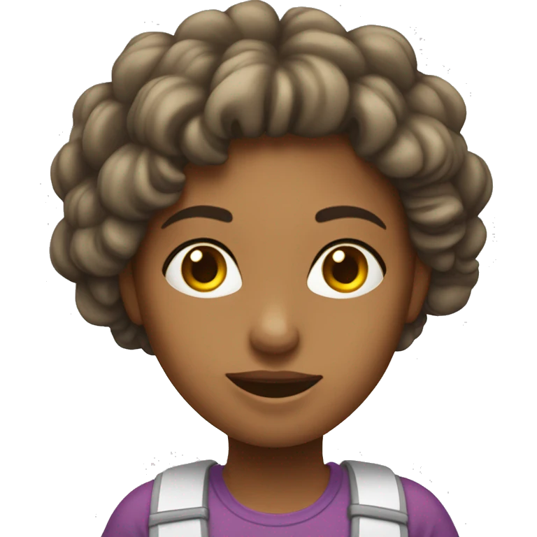 Una chica abrazada con otra chica emoji