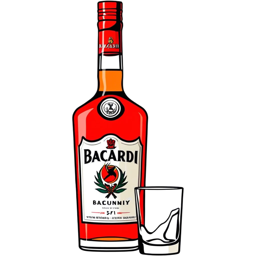 Bacardi emoji