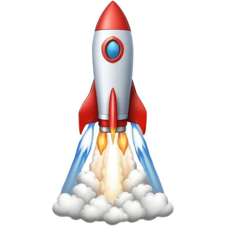 launching a rocket emoji