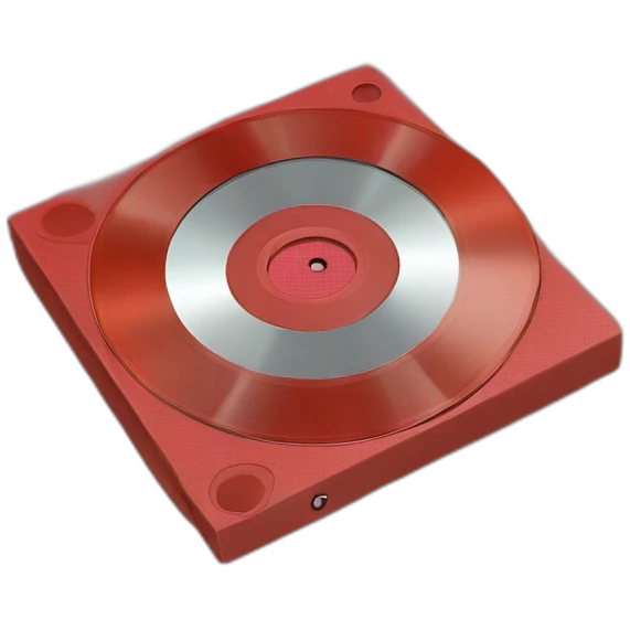 red cd emoji