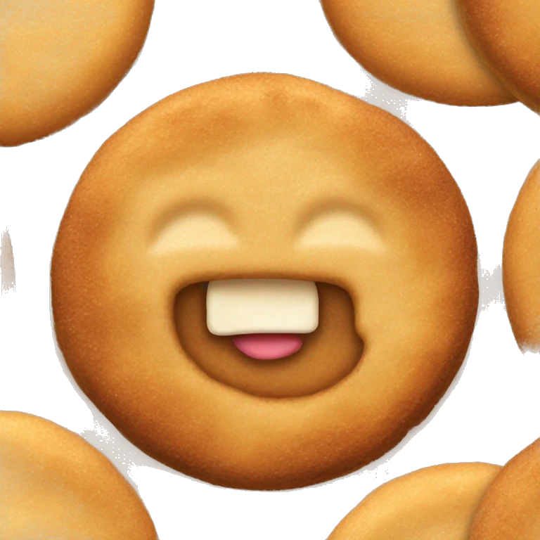 Snickerdoodle cookie emoji