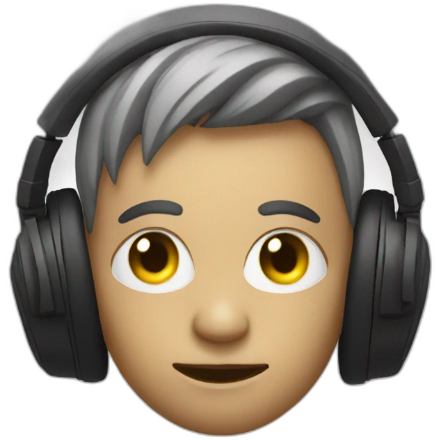 Hard-Techno music emoji