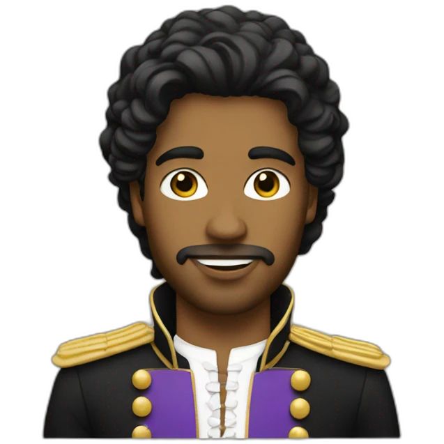 Prince musician emoji