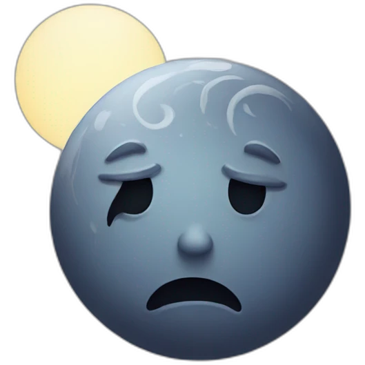 Sad Moon emoji