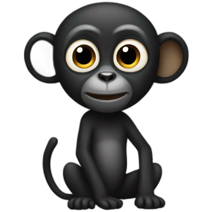 black monkey emoji