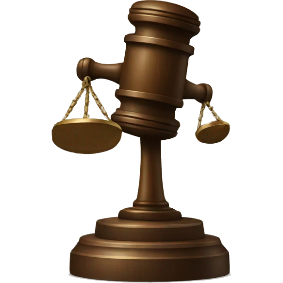 judge hammer emoji