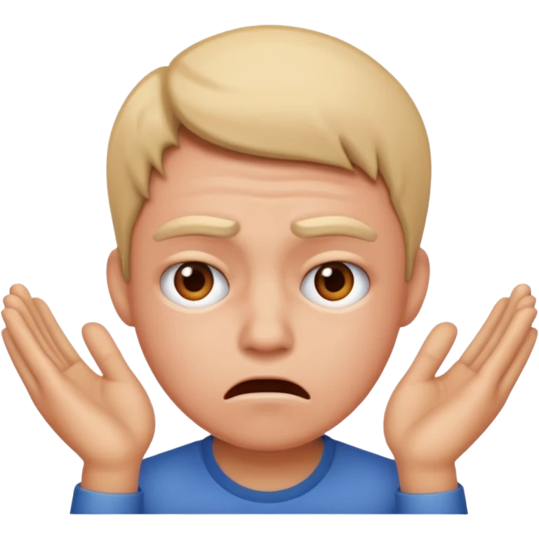 Hayır bu istediğim şey değil emoji