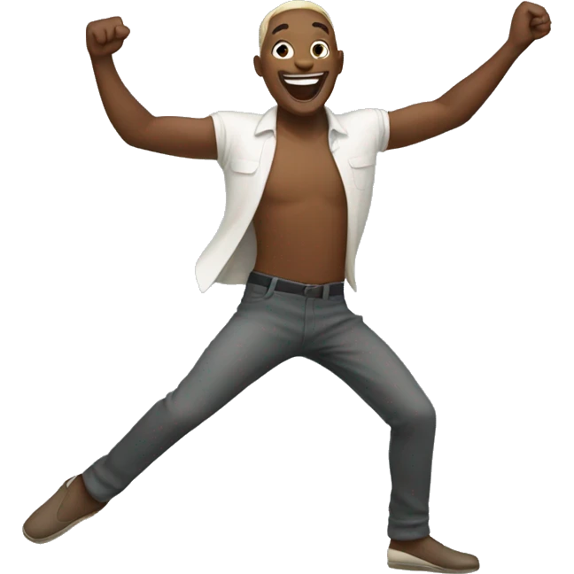 Happy dance emoji