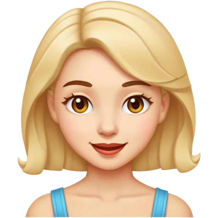 Just a girl coquete emoji emoji