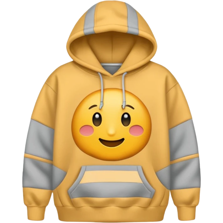 Oversized hoodie emoji
