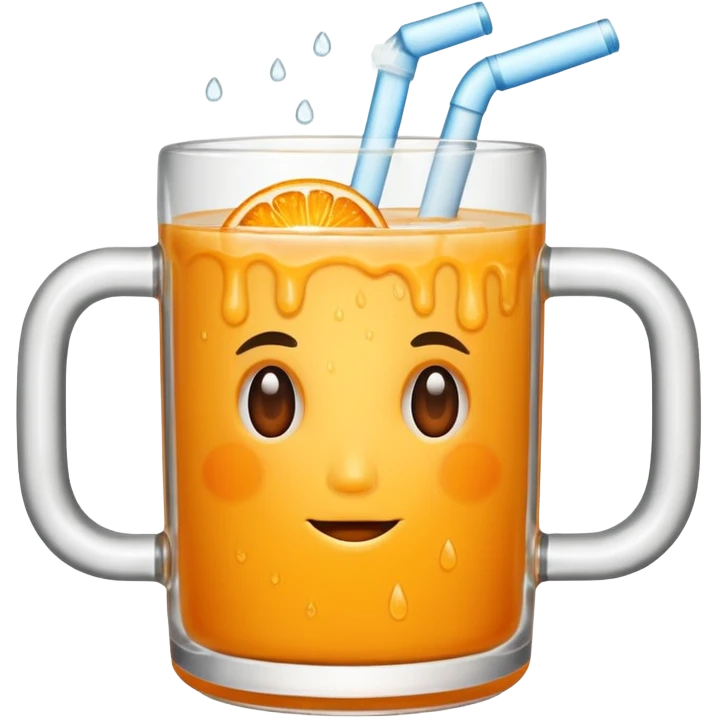 I want a mug of juice for the gym. emoji