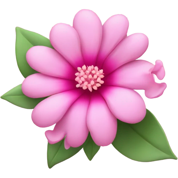 Pink flowers  emoji
