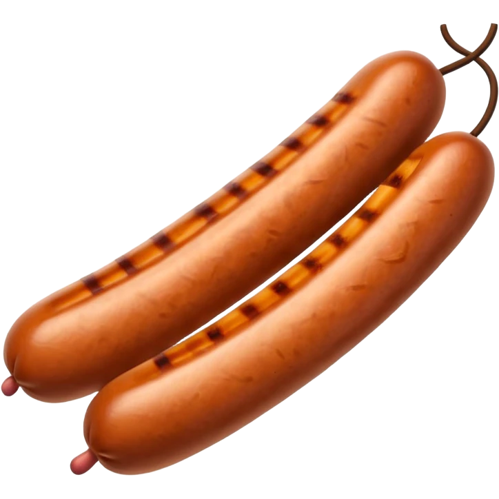a sausage emoji