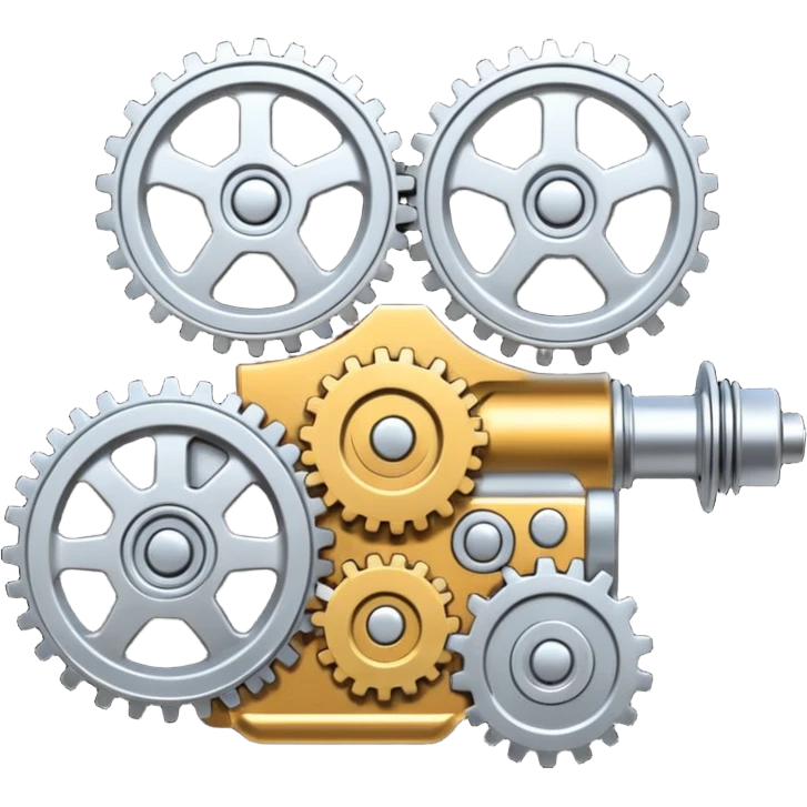 i want a emoji that describes a minibaja power Train that includes a CVT emoji