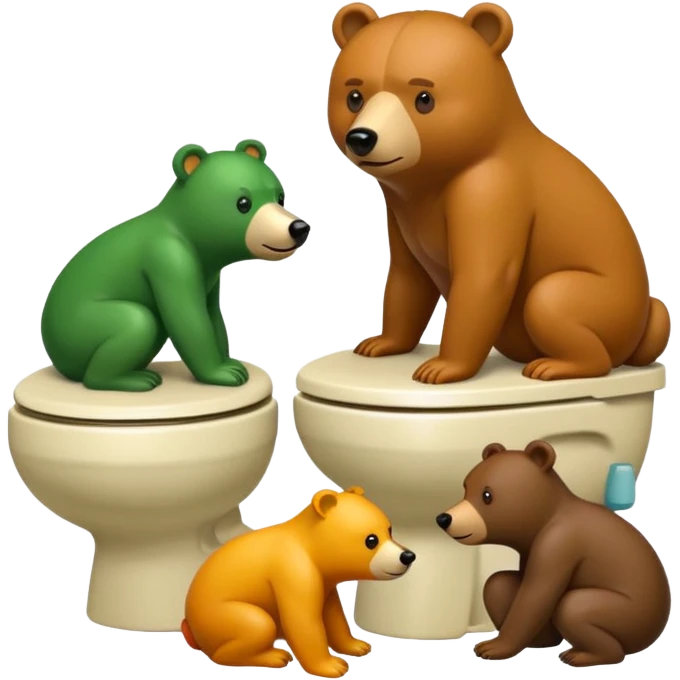 Packers pooping on bears emoji