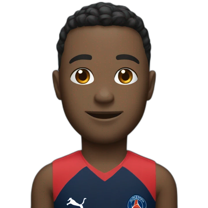 chats avec un maillot du psg emoji