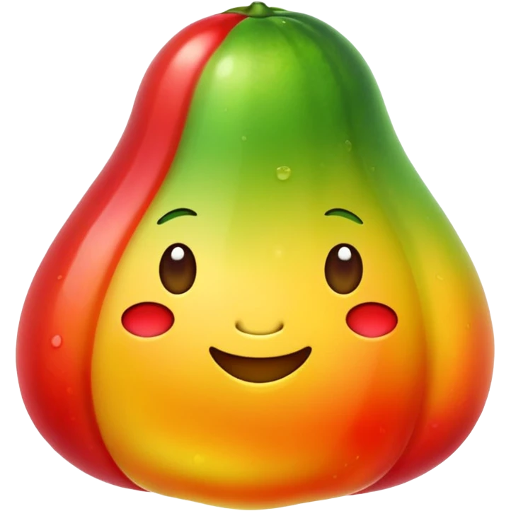 Fruit jelly blob emoji