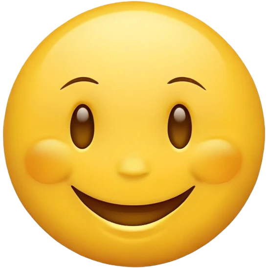 happy yellow smiling face emoji