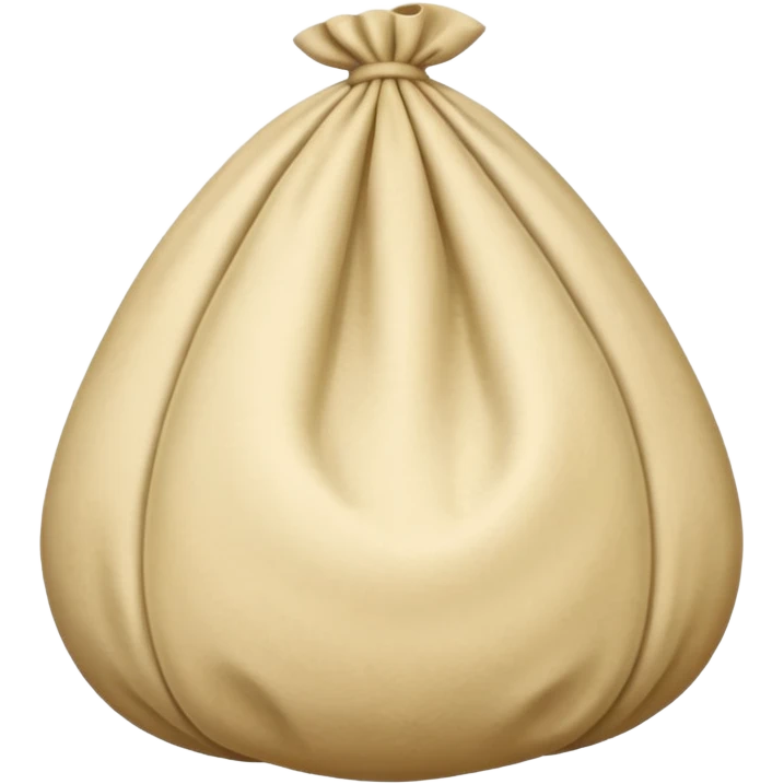 La forma del caciocavallo è tipicamente a sacchetto con una strozzatura, falla tutta senza colore verde emoji