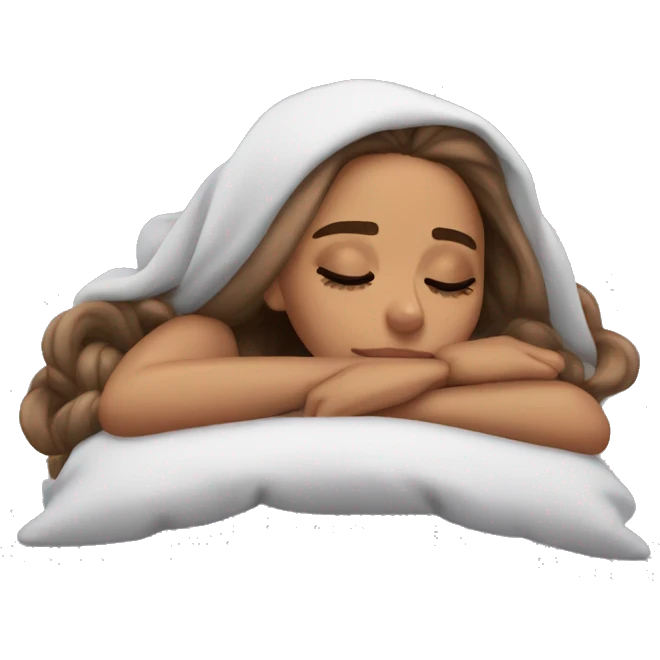 Ariana Grande sleeping emoji