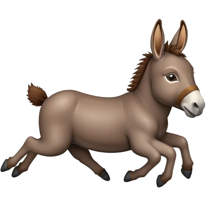 Burro volando emoji
