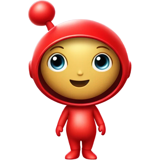 Po from the Teletubbies  emoji
