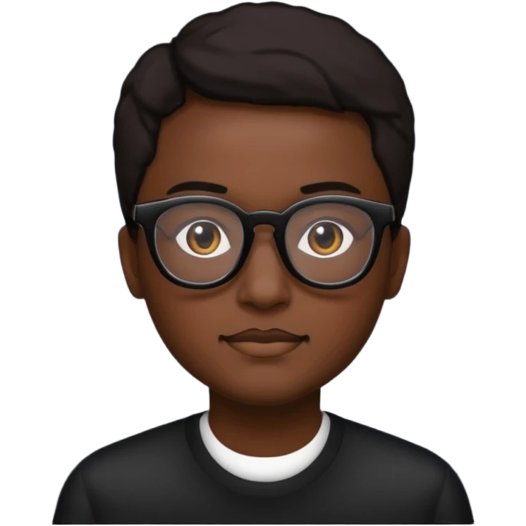 ponle unas gafas negras emoji