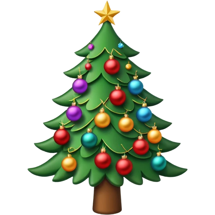 Christmas tree emoji