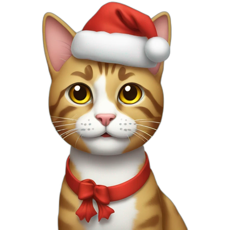 christmascat emoji