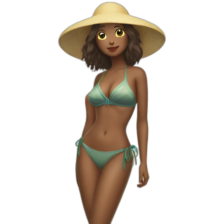 big-wahunga-chic-in-bikini-japanese emoji