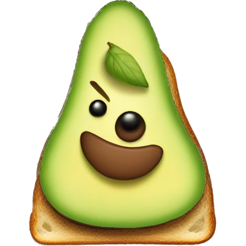 Avacado on toast emoji