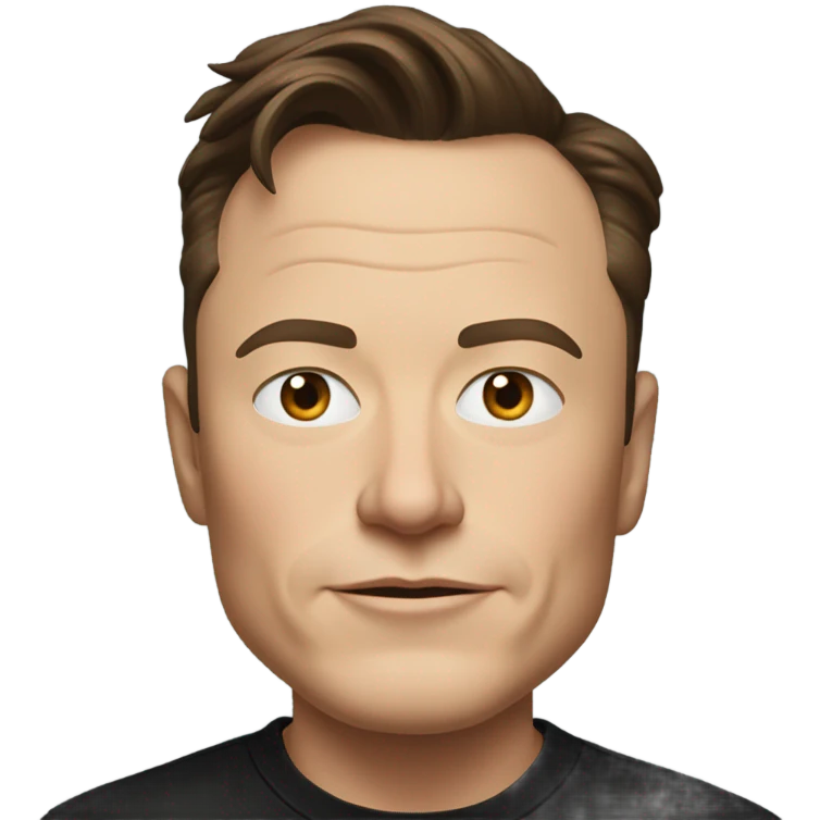 Elon Musk emoji