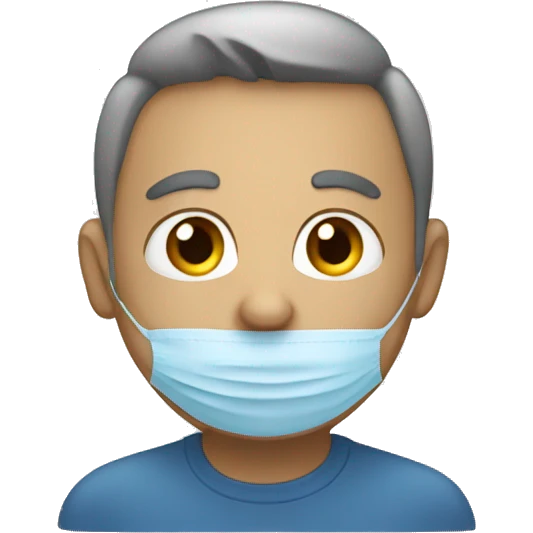 having covid emoji