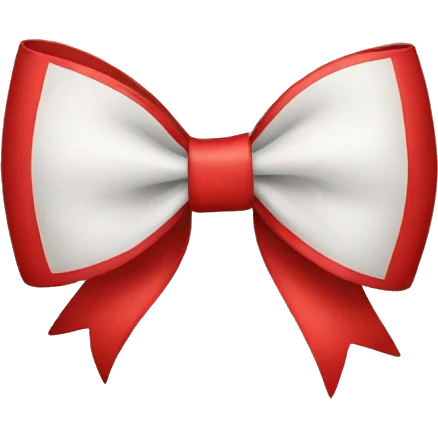 red bow  emoji