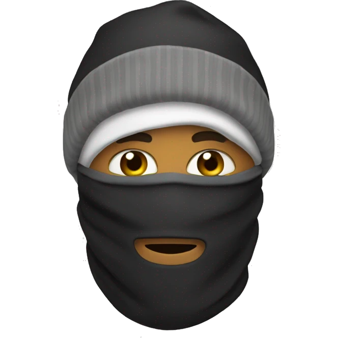 Ski mask  emoji