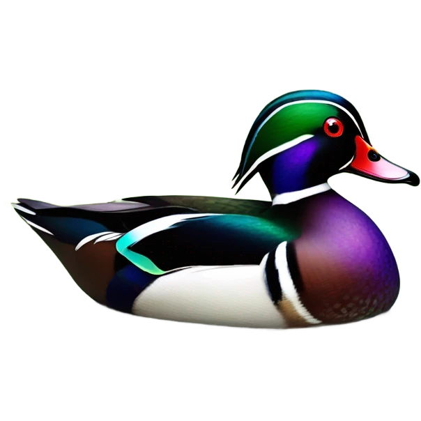 Wood duck emoji