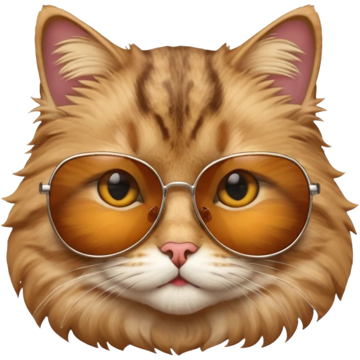 Cat wearing sunglasses emoji