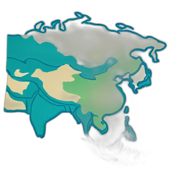 Asia Pacific map emoji