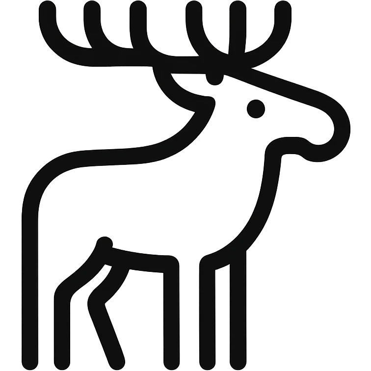 Moose icon  emoji