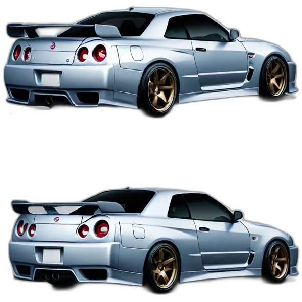 nissan gtr r34 skyline emoji