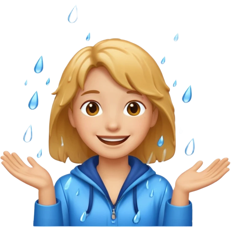 mi piace il terzo, puoi aggiungere la pioggia emoji