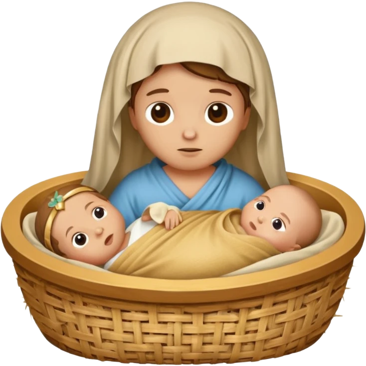 manger hay baby jesus emoji