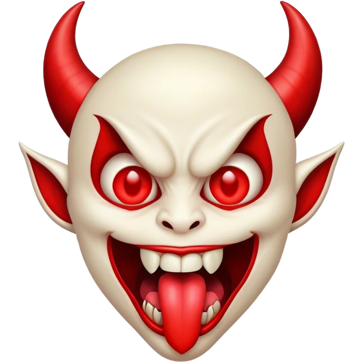 devil with tongue out emoji