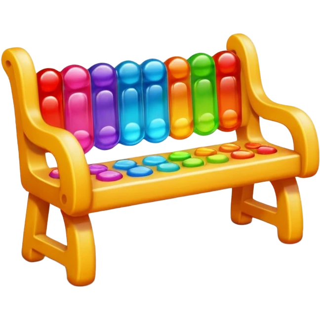 Gummy bench emoji