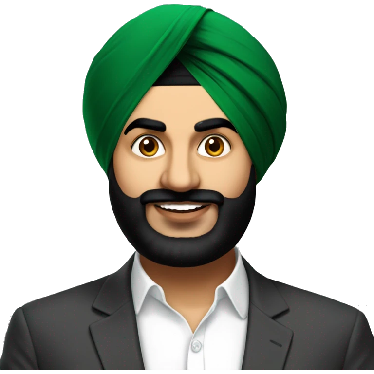 sidhu with aujla emoji