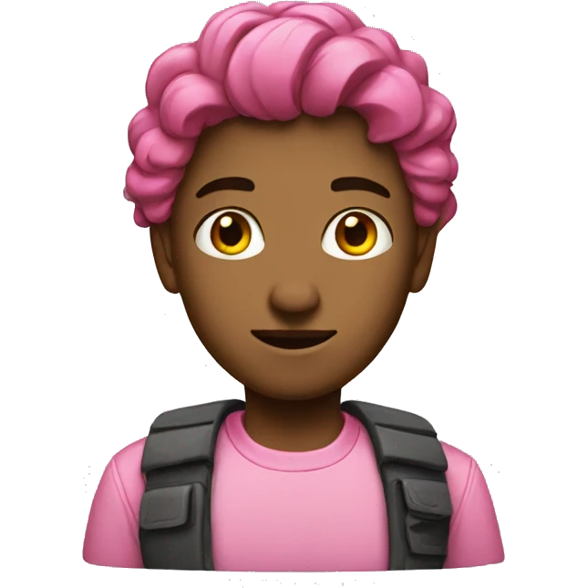 Pink Netflix emoji
