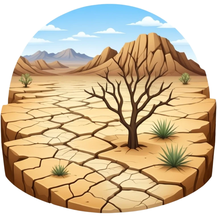 dry scenery  emoji